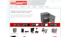 Desktop Screenshot of anchorpad.se